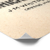 ヴィンテージシカゴ北西部鉄道Ad1888 ポスター (角)