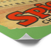 ヴィンテージシカゴ工業時代建物プリント ポスター (角)