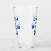 ヴィンテージシカゴ警察ストップ罪 タンブラーグラス (左)