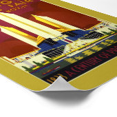 ヴィンテージシカゴ1933ワールドフェア旅行ポスター ポスター (角)