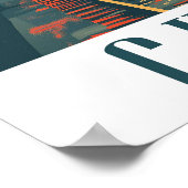 ヴィンテージシカゴ ポスター (角)