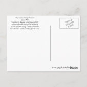 ヴィンテージシカゴ ポストカード (裏面)