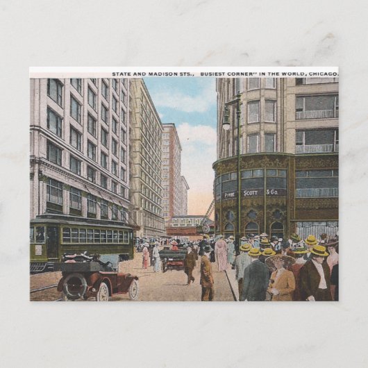 ヴィンテージシカゴ ポストカード (正面)