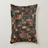 ヴィンテージシカラフルームレスパターン(フローラと アクセントクッション (正面(垂直))