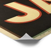 ヴィンテージシカ鳥居門旅行ポスター ポスター (角)