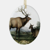 ヴィンテージシカNo.3 セラミックオーナメント (右)