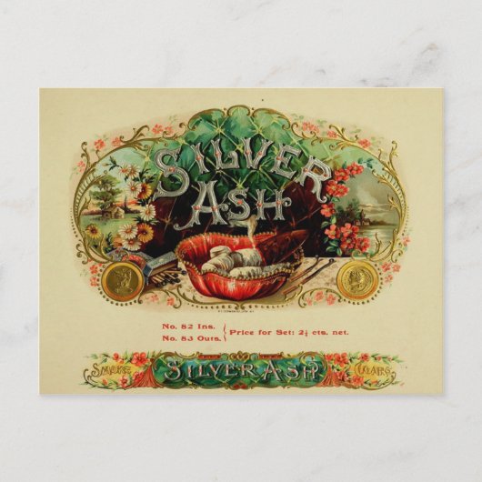 ヴィンテージシガーボックスラベル葉書65 ポストカード (正面)