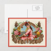 ヴィンテージシガーボックスラベル ポストカード (正面/裏面)