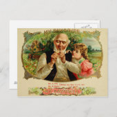 ヴィンテージシガーボックスラベル ポストカード (正面/裏面)