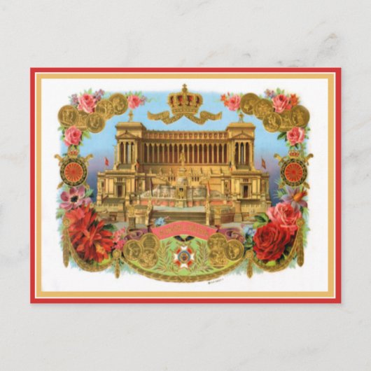 ヴィンテージシガーボックスラベル ポストカード (正面)