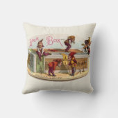 ヴィンテージシガーボックス格言 クッション (裏面)