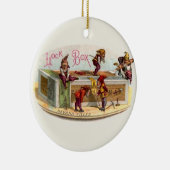 ヴィンテージシガーボックス格言 セラミックオーナメント (右)