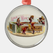 ヴィンテージシガーボックス格言 メタルオーナメント (正面)