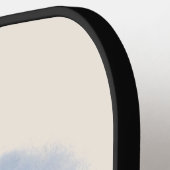 ヴィンテージシガーラベルアート、カウボーイがマークをヒット ピックルボールラケット (左詳細)