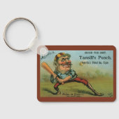 ヴィンテージシガーラベル、スポーツ野球タンシルパンチ キーホルダー (裏面)