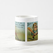 ヴィンテージシガーラベル、スポーツ野球タンシルパンチ コーヒーマグカップ (中央)