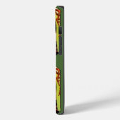 ヴィンテージシガーラベル、ブラックキャット付き魔法ウィザード Case-Mate iPhoneケース (裏面 / 左)