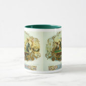 ヴィンテージシガーラベル マグカップ (中央)