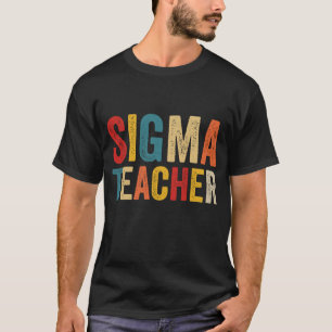 ヴィンテージシグマ先生おもしろいミーム恋人 Tシャツ