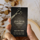 ヴィンテージシザーダマスク美容師 名刺