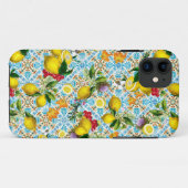 ヴィンテージシシリアンレモンガーデンパターン Case-Mate iPhoneケース (裏面(横))