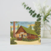 ヴィンテージシダークレスト，カリフォルニア ポストカード (スタンド正面)