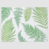 ヴィンテージシダ植物の植物分離 薄葉紙 (正面)