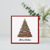 ヴィンテージシックおもしろいカラフルクリスマスホリデーカード シーズンカード (スタンド正面)