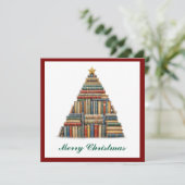 ヴィンテージシックおもしろいカラフルブックス愛好家 シーズンカード (スタンド正面)