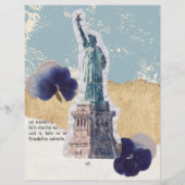 ヴィンテージシックなスクラップブック紙 (裏面)