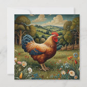 ヴィンテージシックなボホチキン牧草地 (裏面)