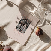 ヴィンテージシックなロマンチックな結婚式の日付を保存 招待状