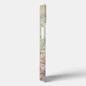 ヴィンテージシックフランスのスクリプトみすぼらしい花コルセット Case-Mate iPhoneケース (裏面 / 右)