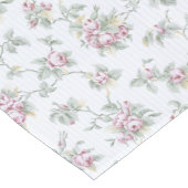 ヴィンテージシックフランスのバラとストライプ ロングテーブルランナー (コーナー)