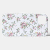 ヴィンテージシックフランスのバラとストライプ Case-Mate iPhoneケース (裏面 (横))