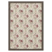 ヴィンテージシックフローラフュージョンビクトリアンリュッインスパイアシュ テーブルクロス (正面)