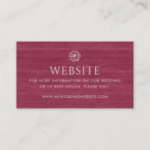 ヴィンテージシックフローラブルガンディ結婚ウッドのウェブサイト