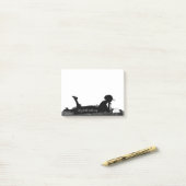 ヴィンテージシック読な女性の名前の本 ポストイット (デスク上)