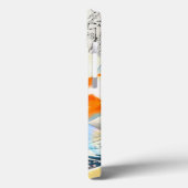 ヴィンテージシック金ゴールドコイ日本の池 Case-Mate iPhoneケース (裏面 / 左)