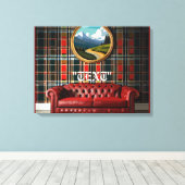 ヴィンテージシック キャンバスプリント (インサイチュ (ウッドフロア))