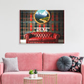 ヴィンテージシック キャンバスプリント (インサイチュ (リビング))