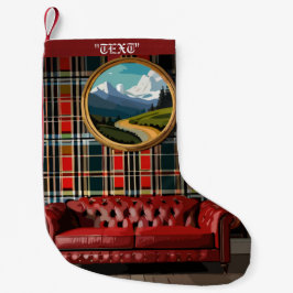 ヴィンテージシック スモールクリスマスストッキング