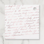 ヴィンテージシック フェイバータグ (裏面)