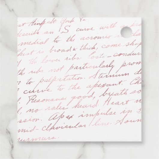 ヴィンテージシック フェイバータグ (裏面)