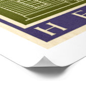 ヴィンテージシティアームズホテルトラベルポスター ポスター (角)