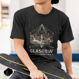 ヴィンテージシティチャンバーズメンズベーシック Tシャツ