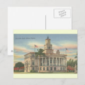 ヴィンテージシティホールコーラルゲーブルズフロリダポストカード ポストカード (正面/裏面)