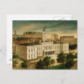 ヴィンテージシティホールニューヨーク ポストカード (正面/裏面)