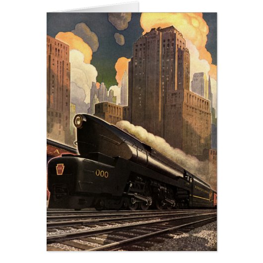 ヴィンテージシティT1 Duplex Train on Railroad (正面)