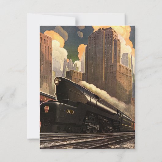 ヴィンテージシティT1 Duplex Train on Railroad (正面)